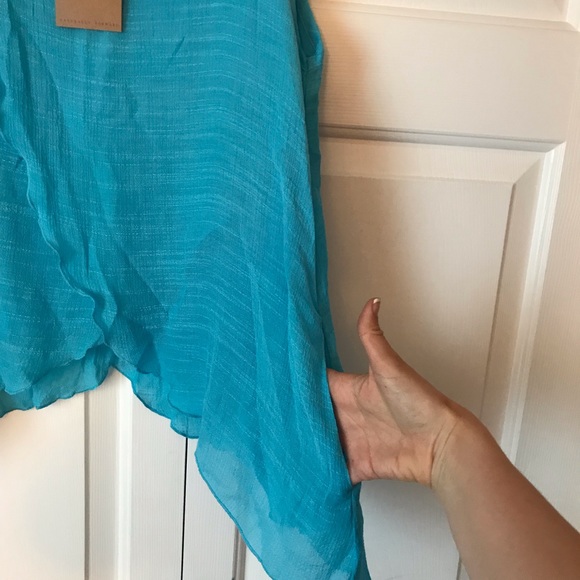 Aria Sky Blue Sleeveless Top - Picture 5 of 8
